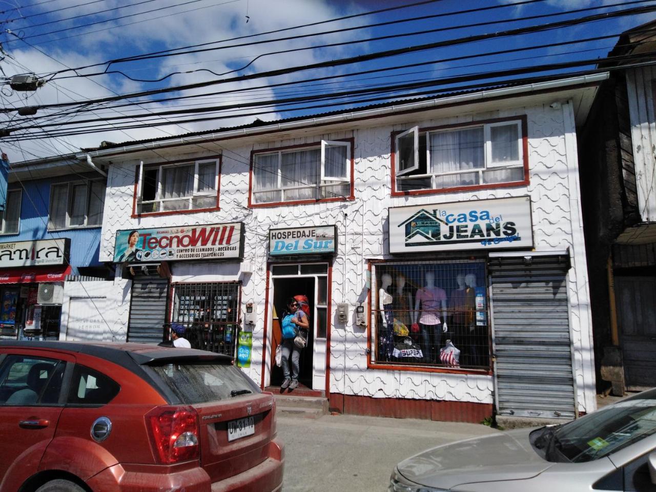 Hospedaje Del Sur Castro Exterior foto